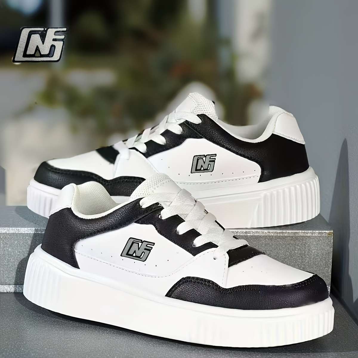 Sneakers Color White And Grey Sizeuk 7.5