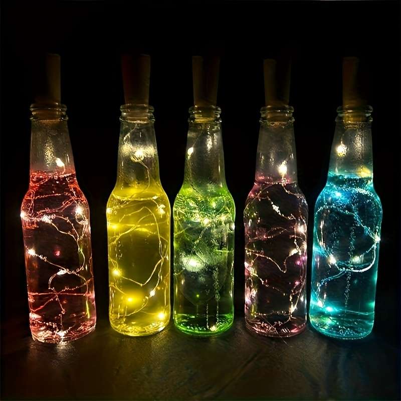 Christmas Lights Multicolor Quantity 10 Pcs   1M 10 Led
