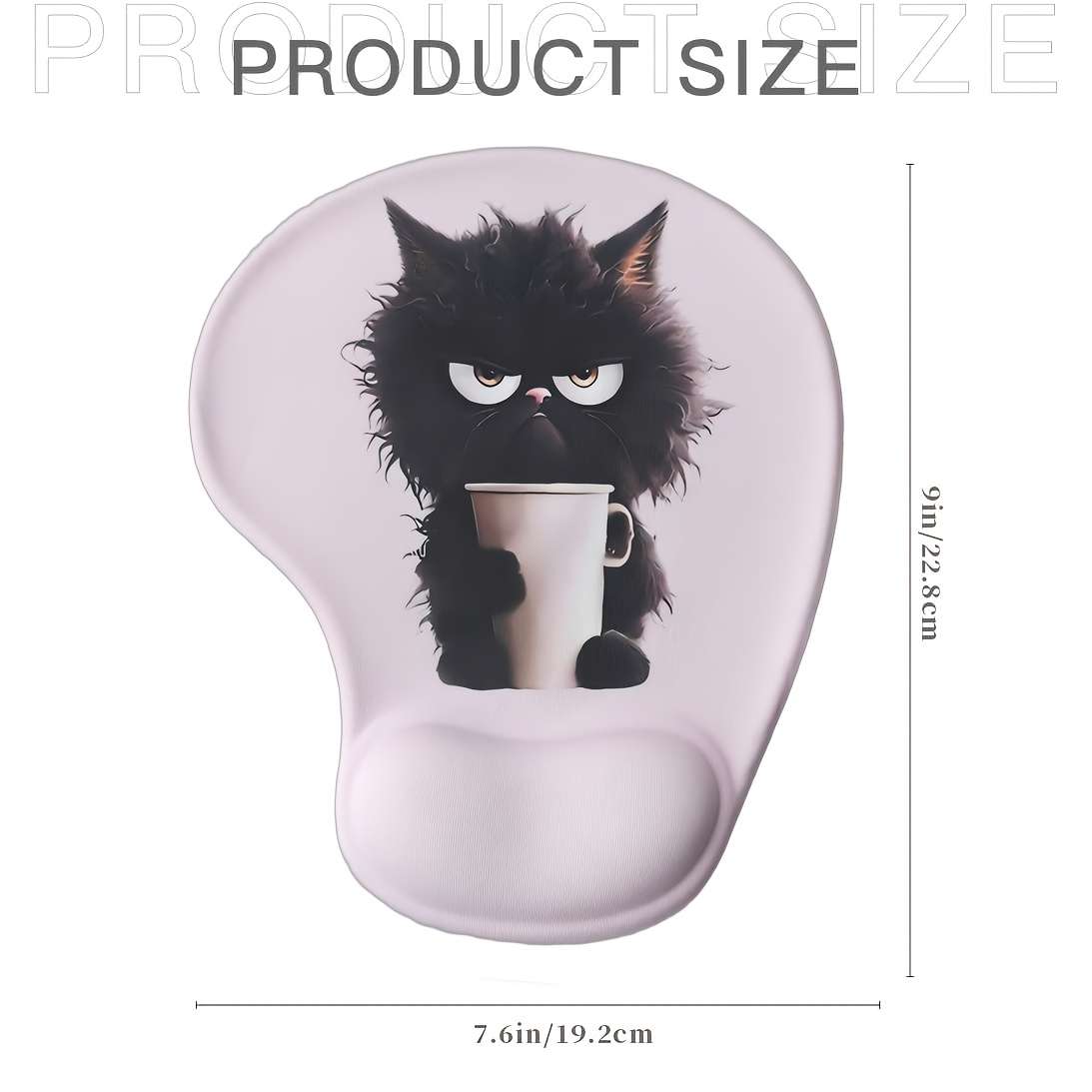 Modern Thickened Cute Mouse With Ergonomic Wrist For Pc Gamers Purple