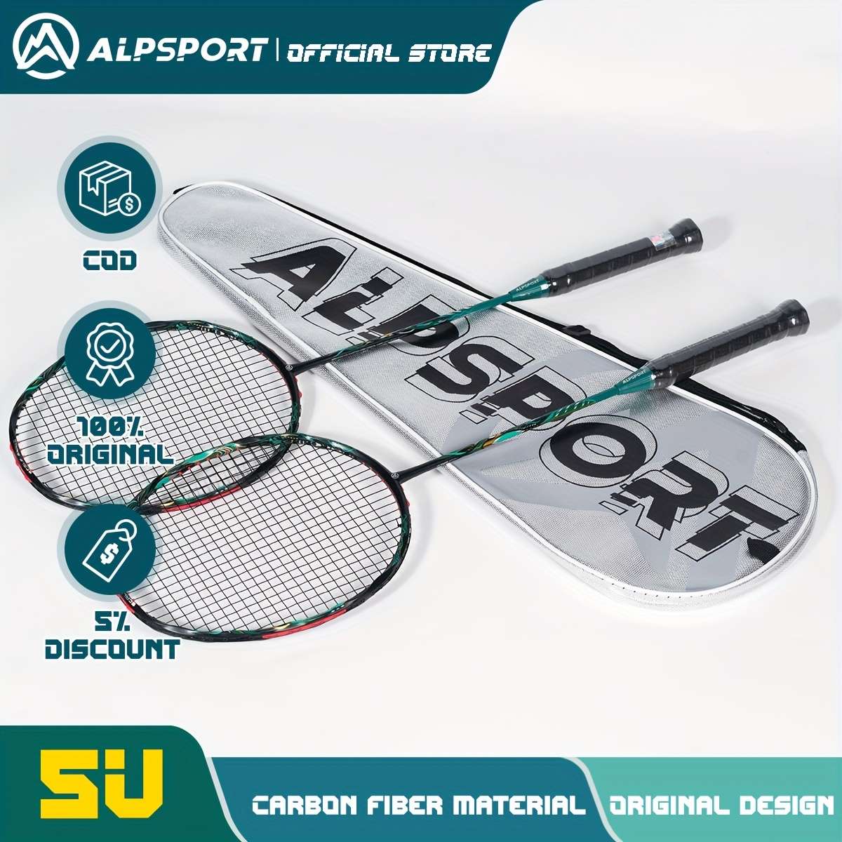 Badminton Racket Color  Whitegift Box