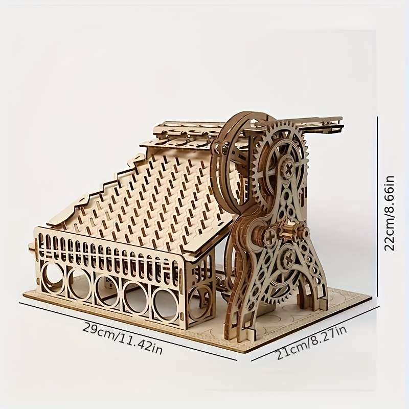 3D Building Model Puzzle Set