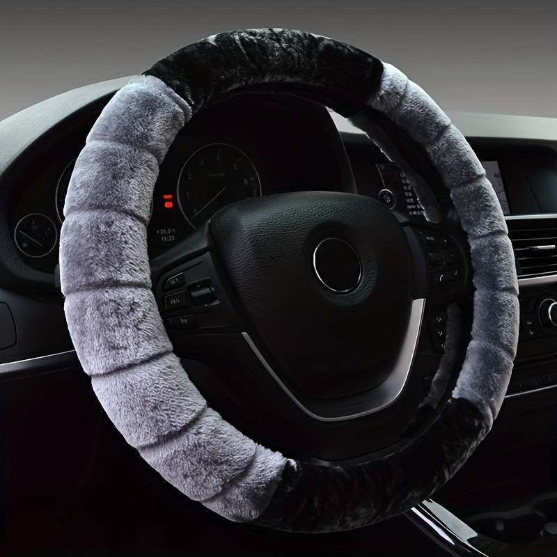 Car Steering Wheel Cover Black