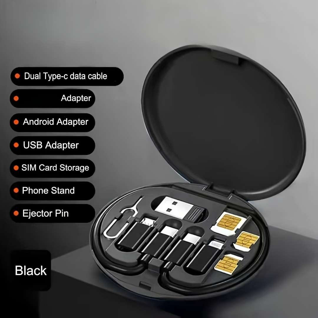 Charging Cable Color Cloud White 5 In 1 Fast Charging Kit Items5 In 1 Fast Charging Kit