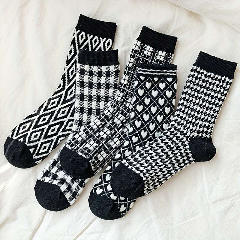 Women S Socks Color 5PackMixed Colors Size Onesize
