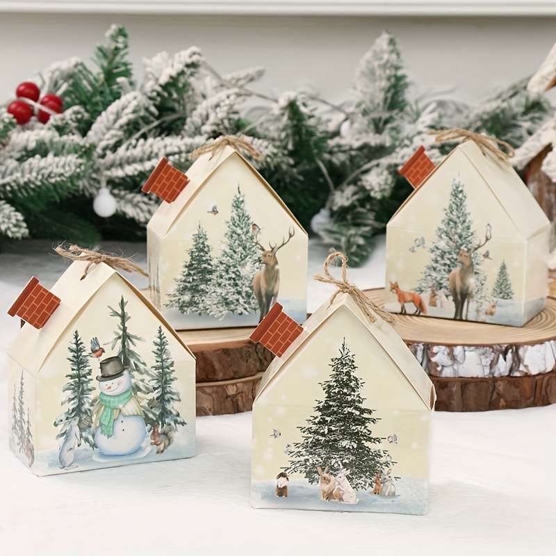 Christmas Gift Boxes Quantity 6Pcs