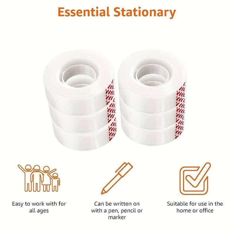 Adhesive Tape Model 1.8Cm*25M 0.7In*984In Quantity3 Rolls