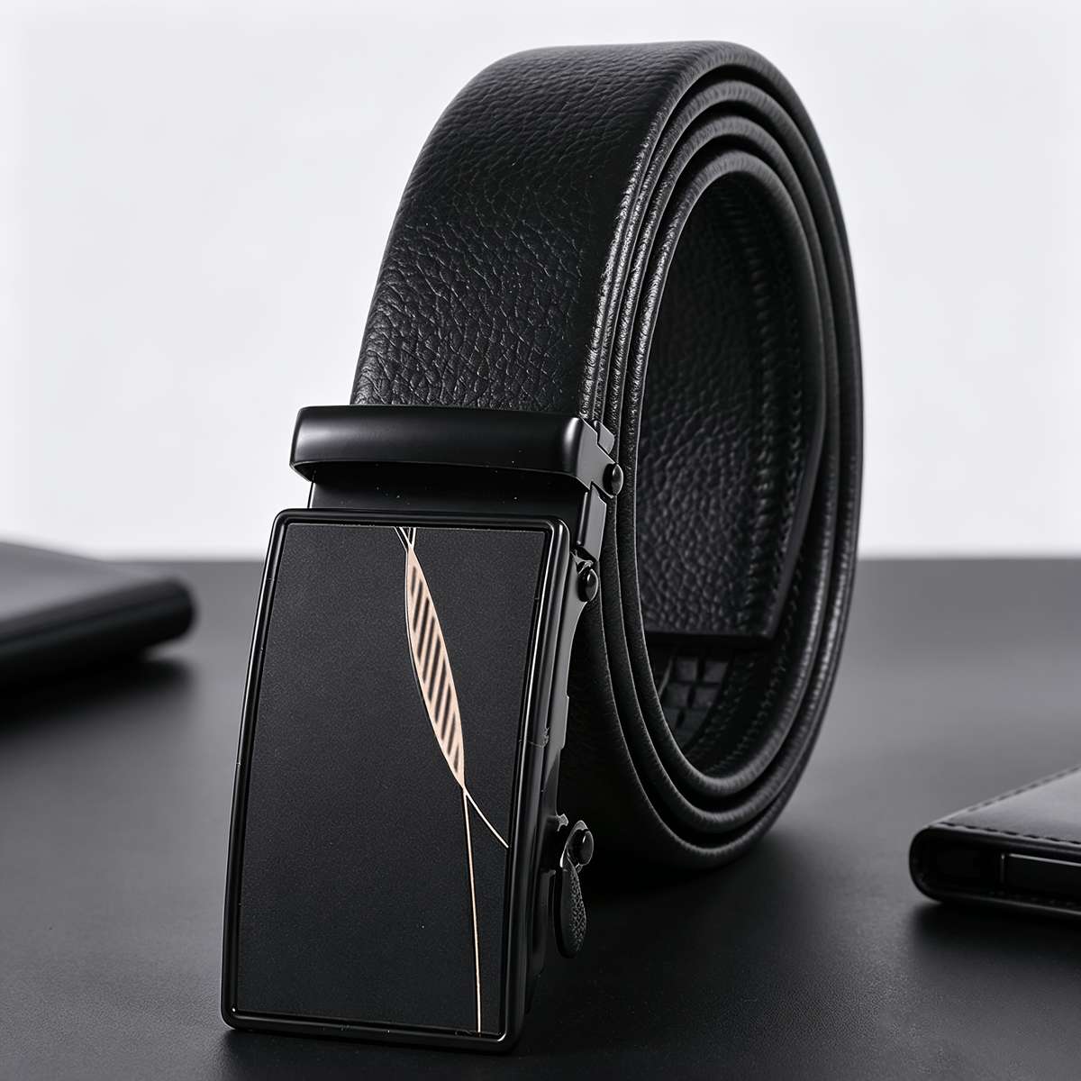 Belt Color Black Style 5 Size 110Cm