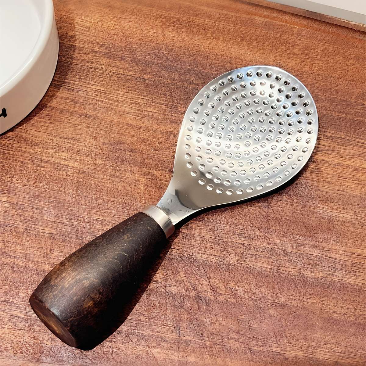 Kitchenware Model Rice Scoop With Stand  Square Head