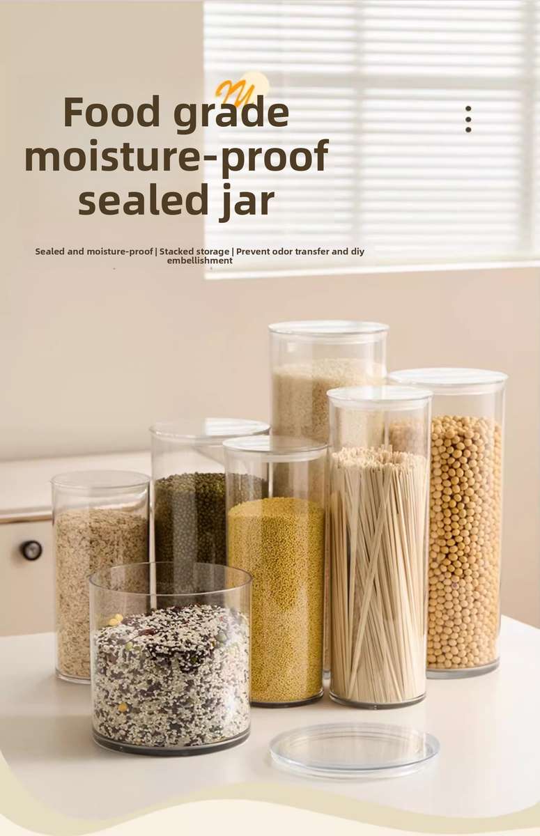 Sealed Jar Model 2In1 Sealing Jar Quantity2 Pieces 1 Container  1 Sealing Lid