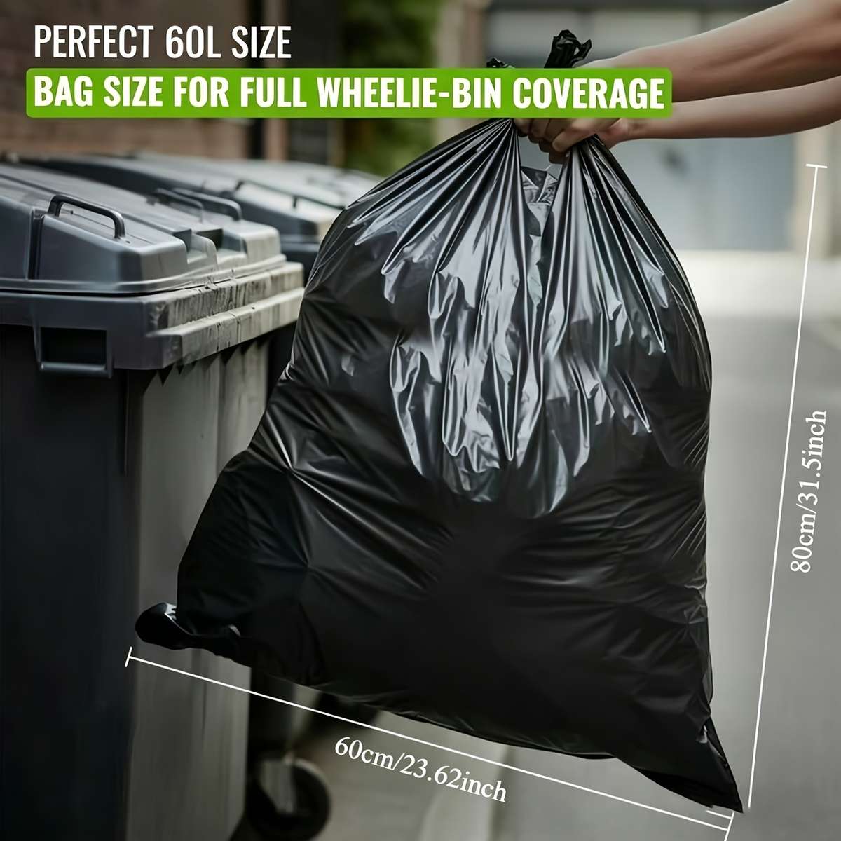 Trash Bag6080Cm23.631.5Inch