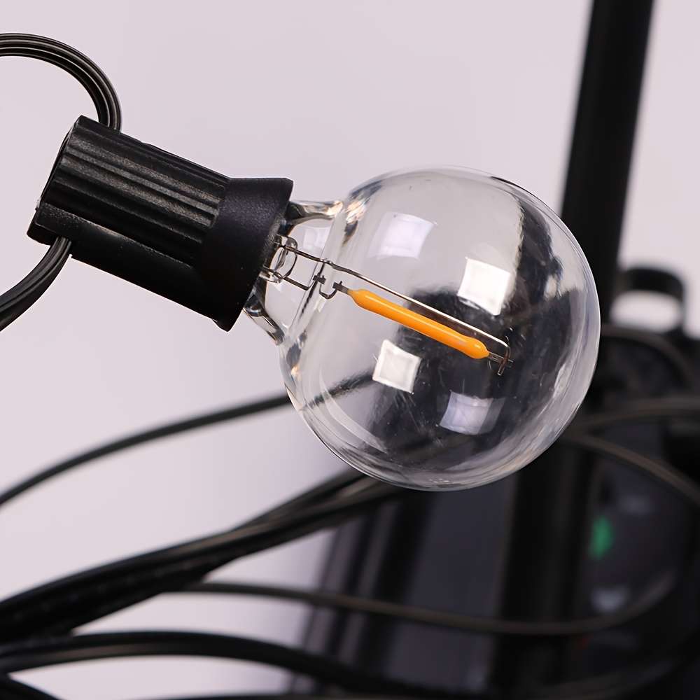Solar Powered 10-meter 20-lamp String Light + remote control
