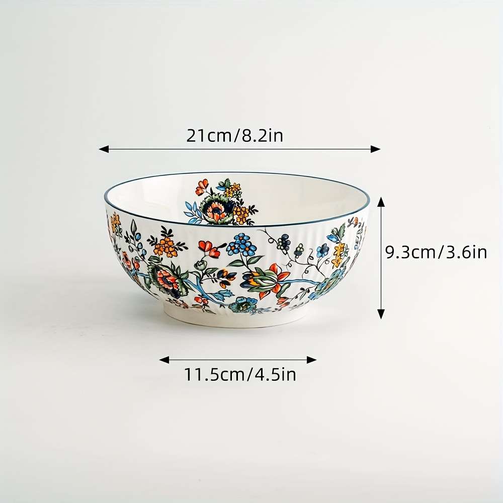 Bowl Items Four Small Soup Spoons  Spring Bud Flower