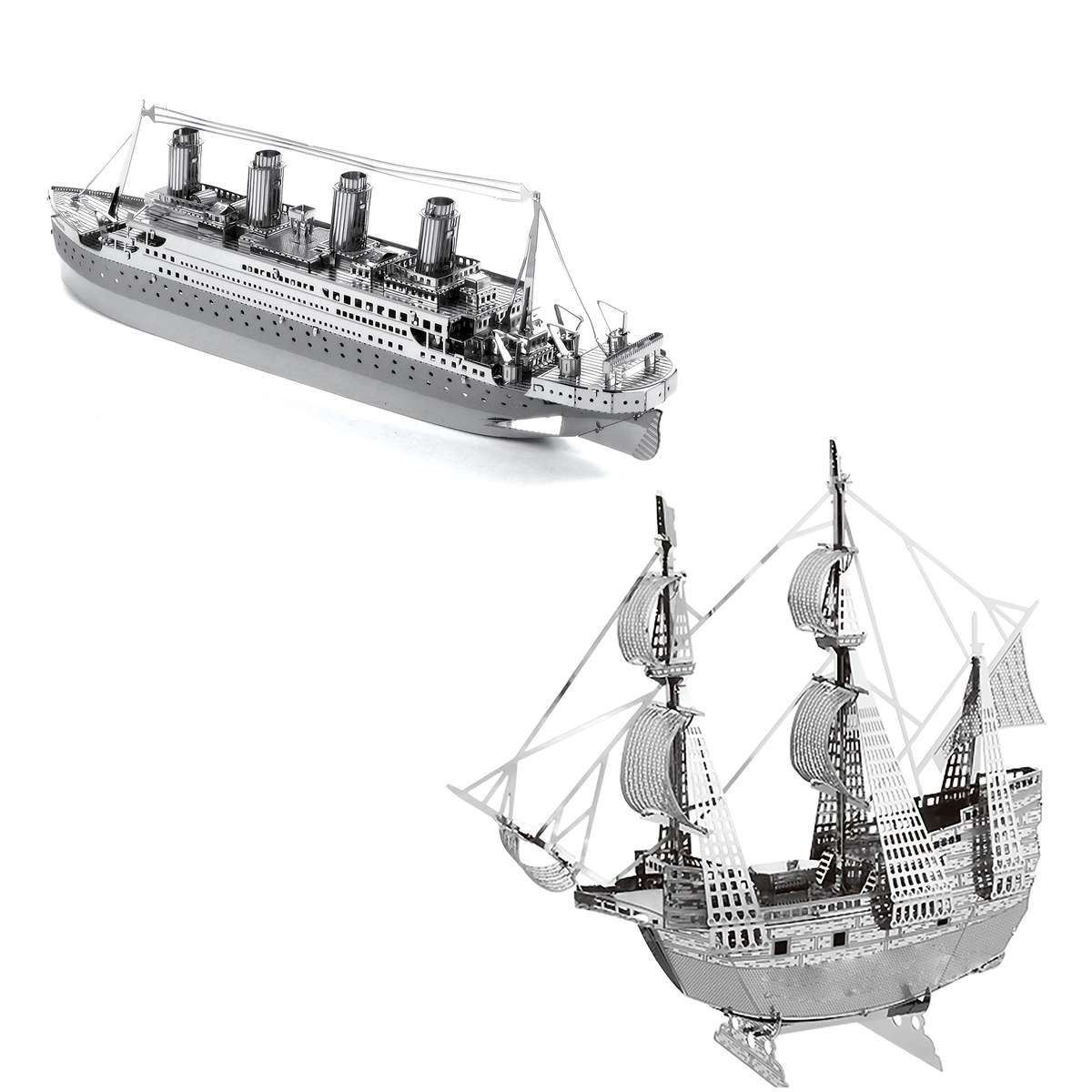 3D Jigsaw Puzzle Model Ship Style Chuan