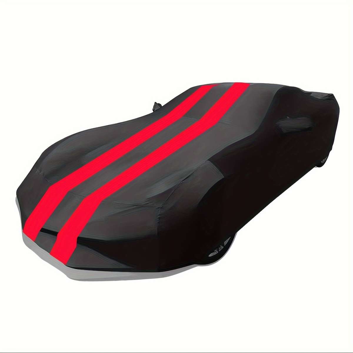 Car Cover Color Black Red Model For C5