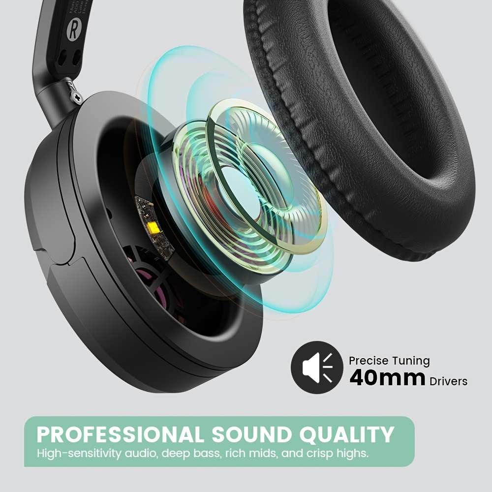 Wired Headphones Black
