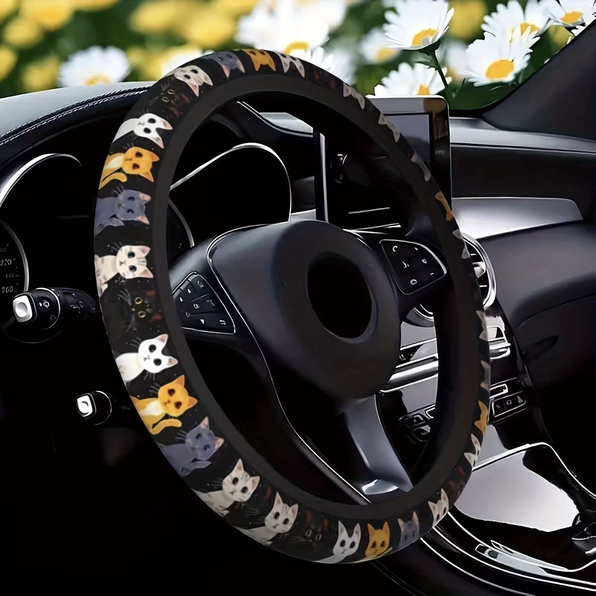 Car Steering Wheel Cover