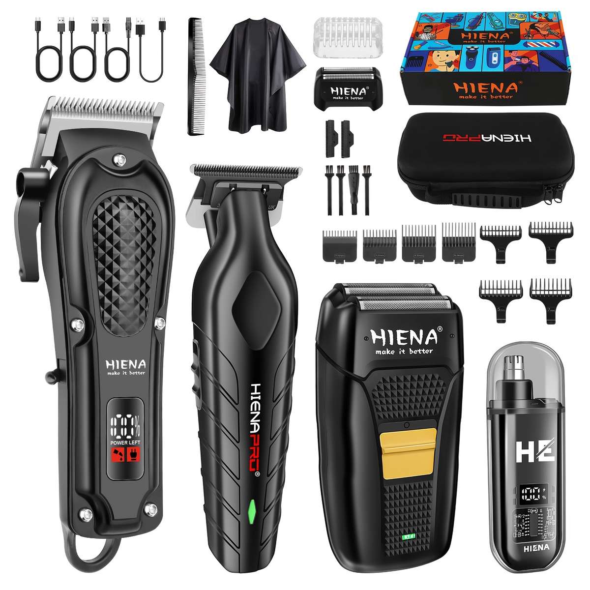 Shaver Style 4 Piece Set