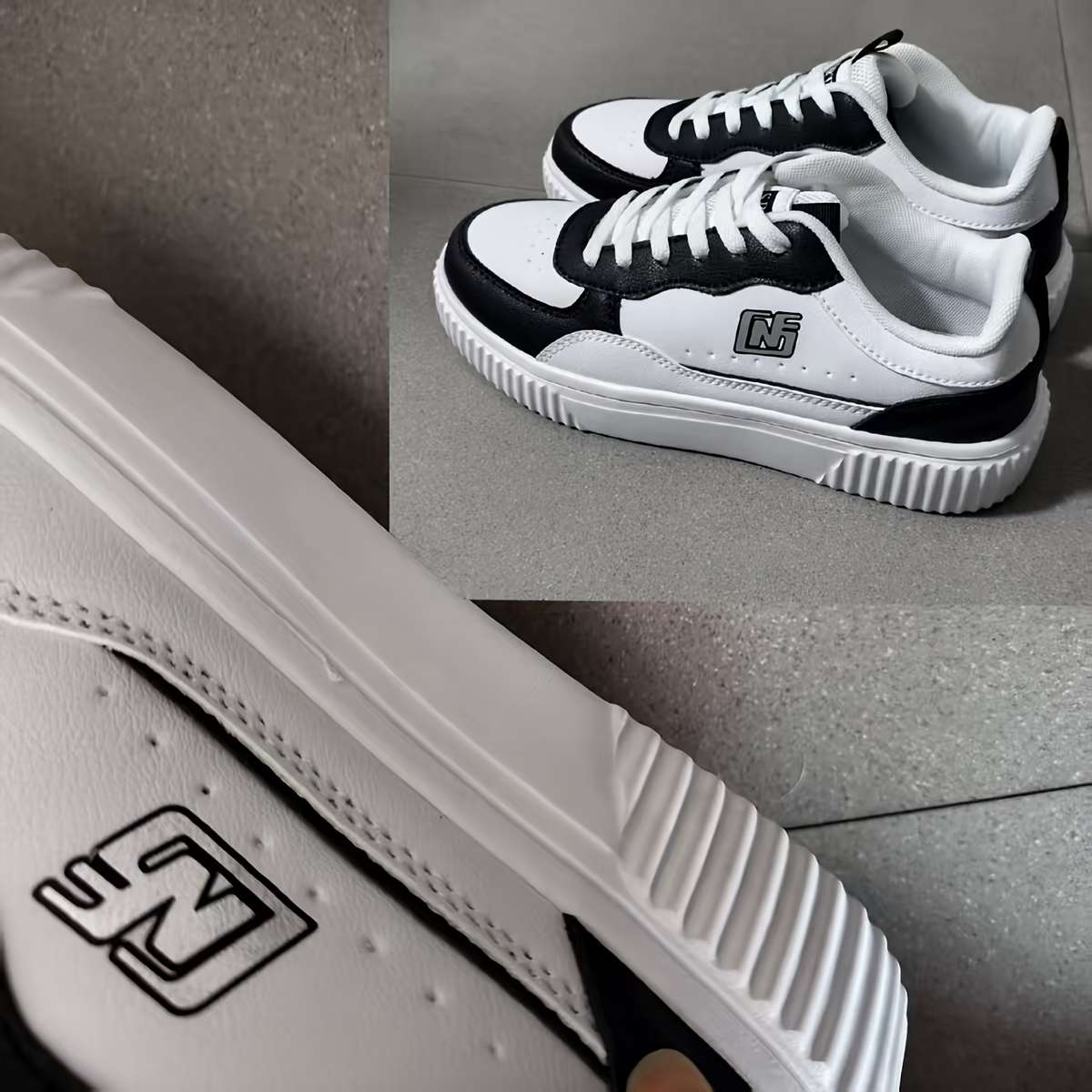 Sneakers Color All White Sizeuk 7