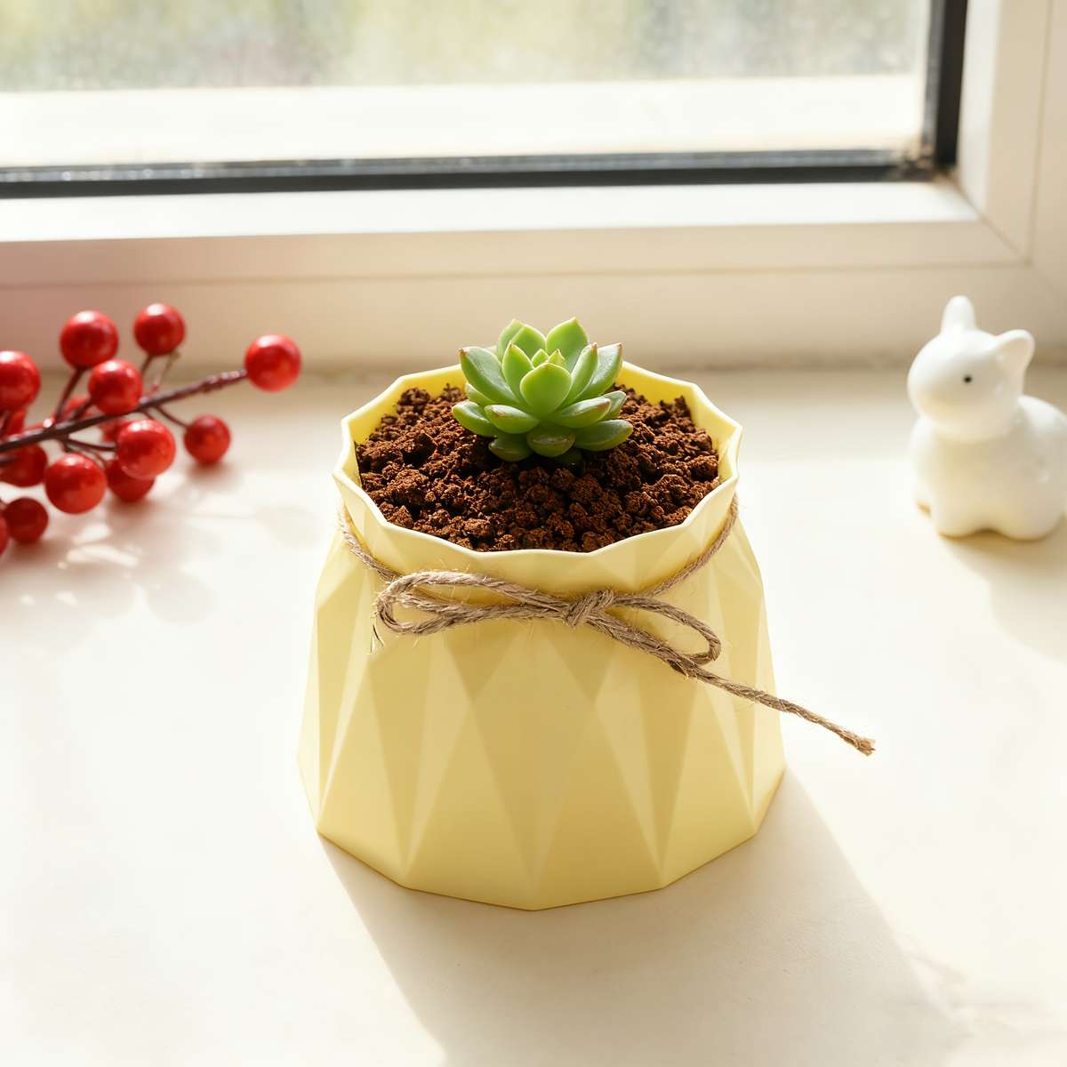 Flowerpot Color White