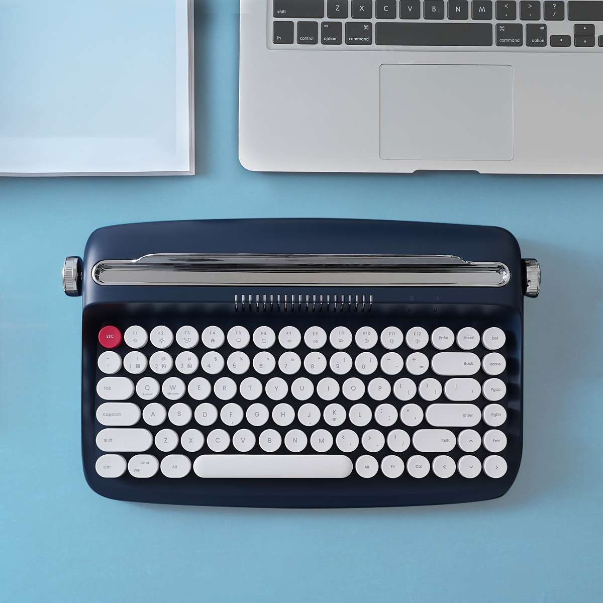 YUNZII B303 Blue Wireless Keyboard