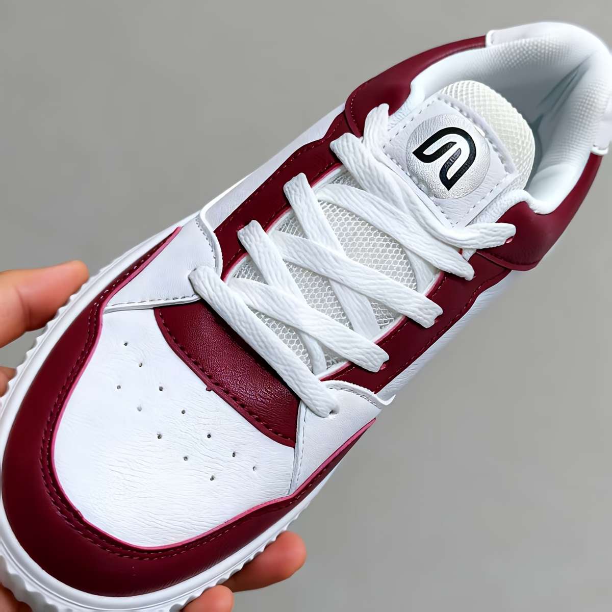 Sneakers Color White And Grey Sizeuk 7.5