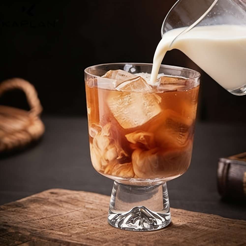 Wedding Supplies Capacity Transparent Snow Mountain Coffee Cup 4 Pcs