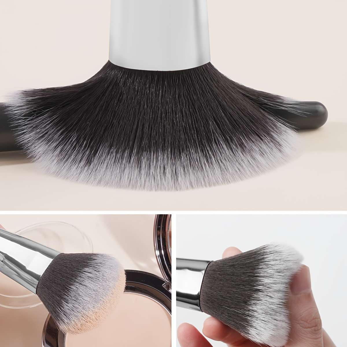 Makeup Brush Set Color Black Quantity2S