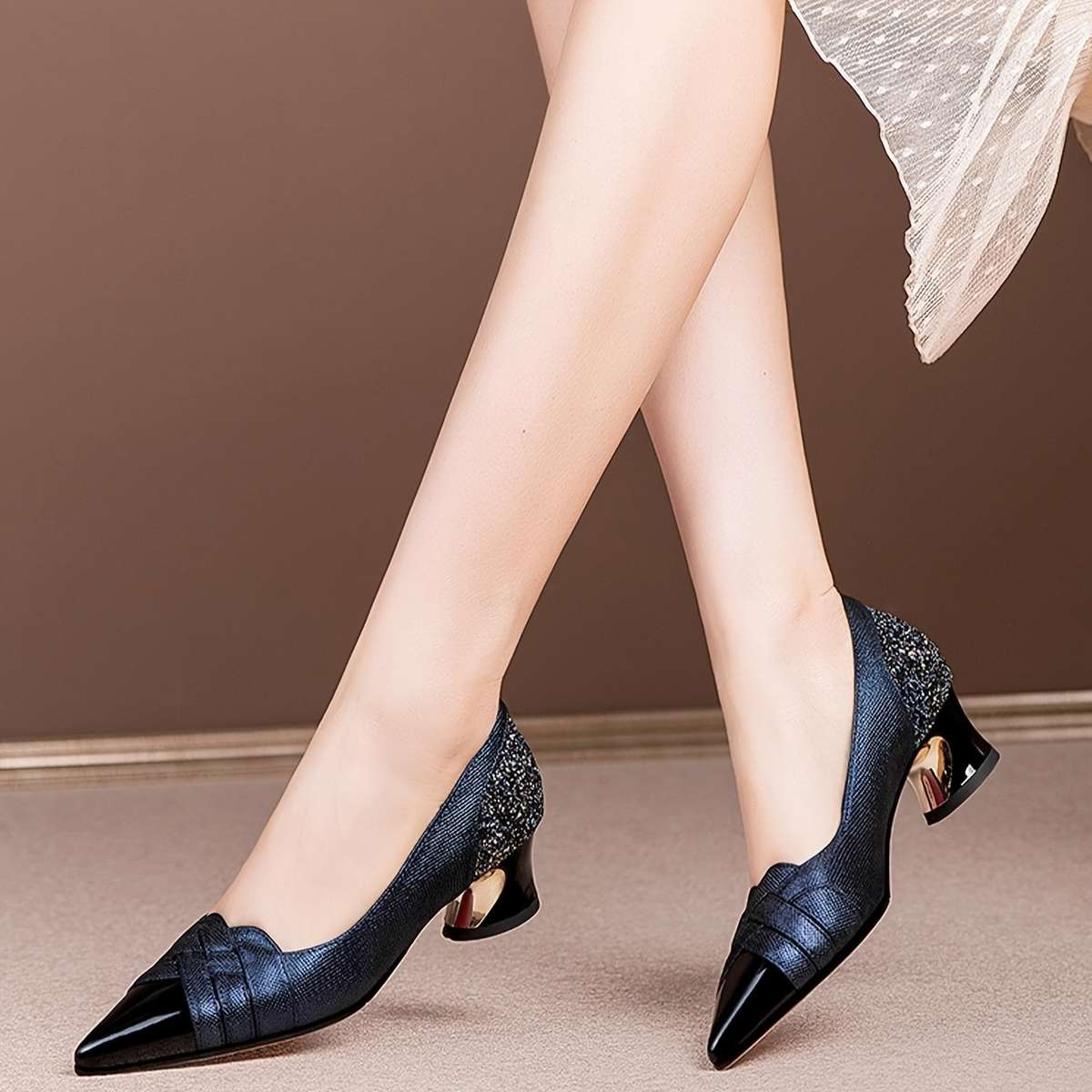Women S High Heels Color Blue Sizeuk 6