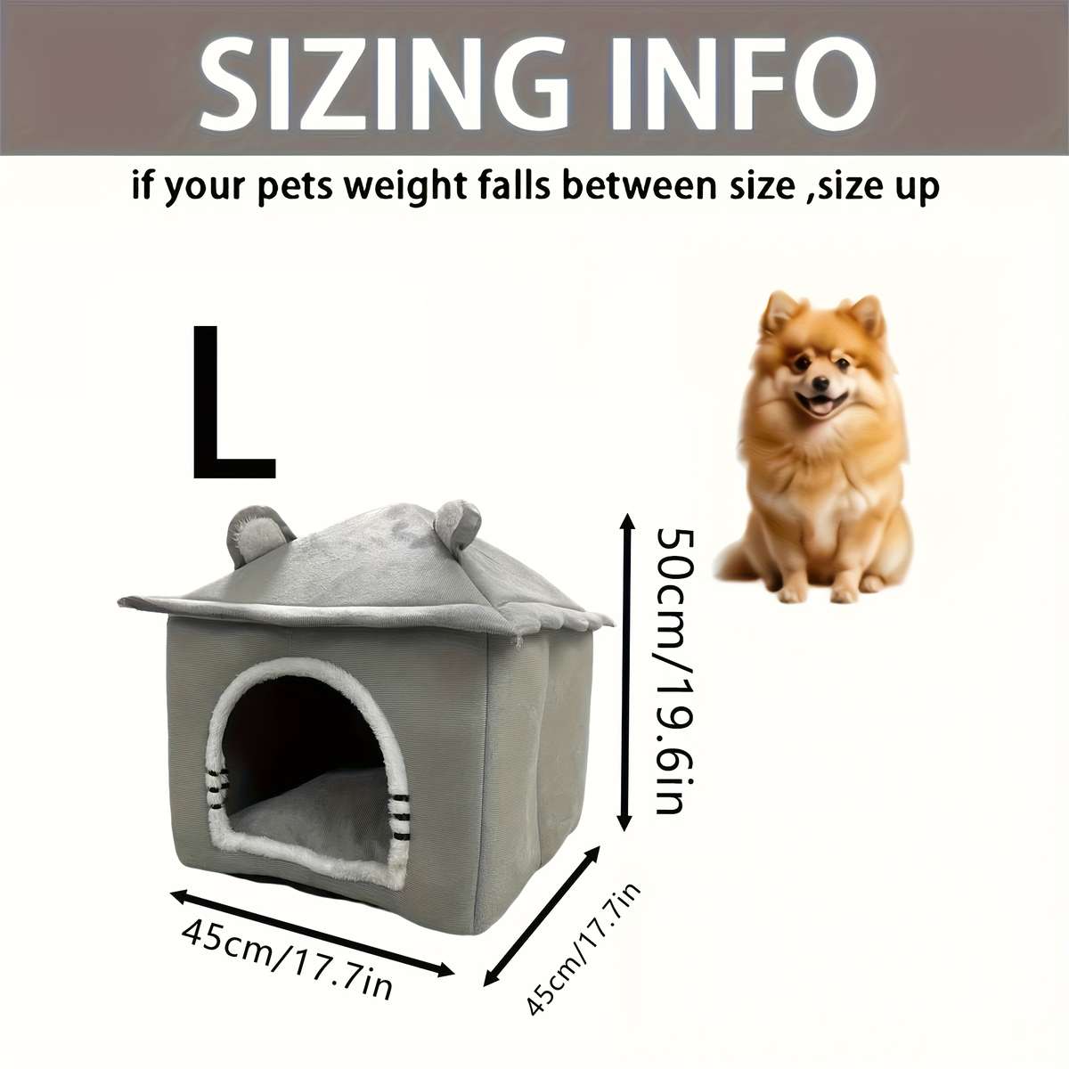 Pet supplies color Grey size XL