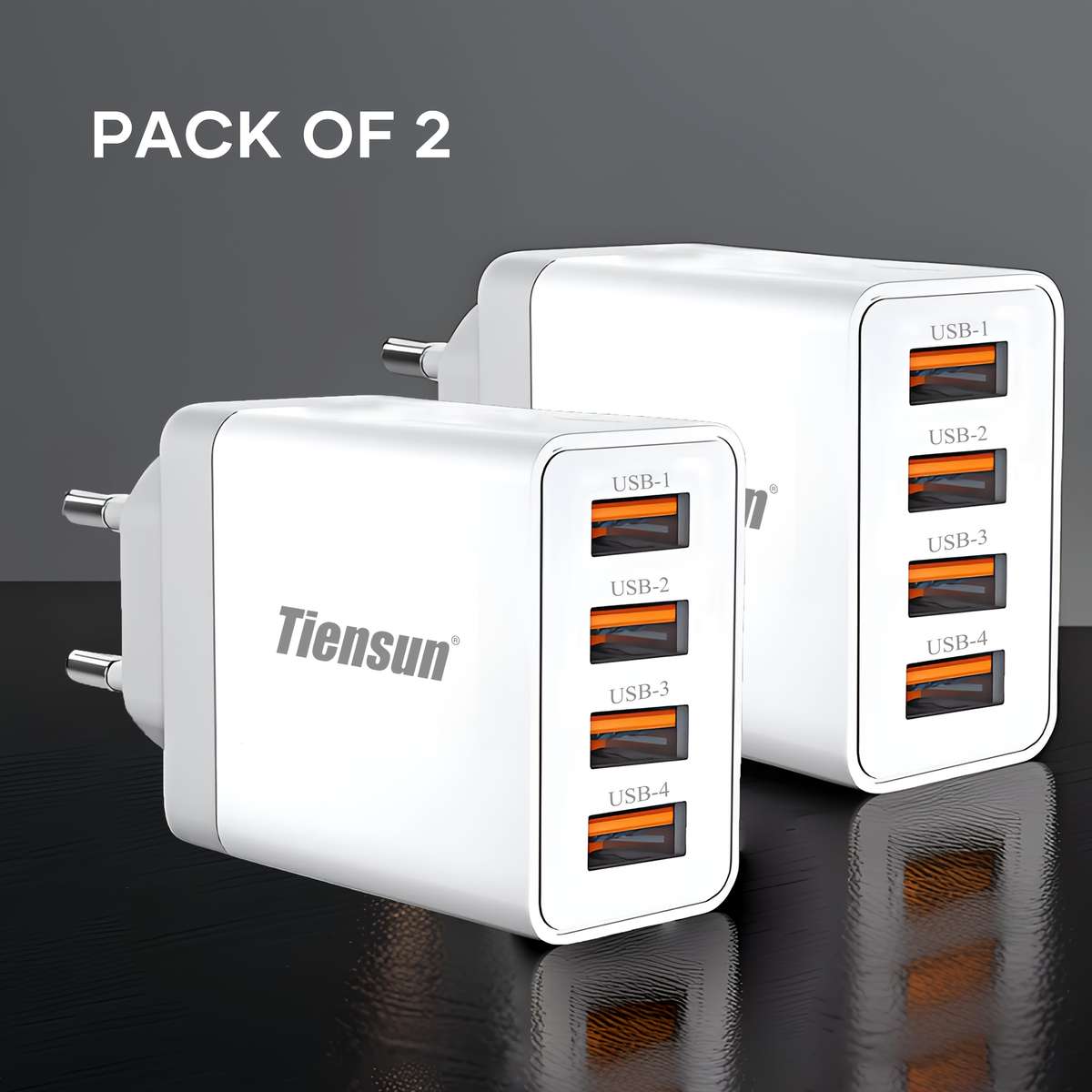 Charger Items 2Pcs White Usb Chargers