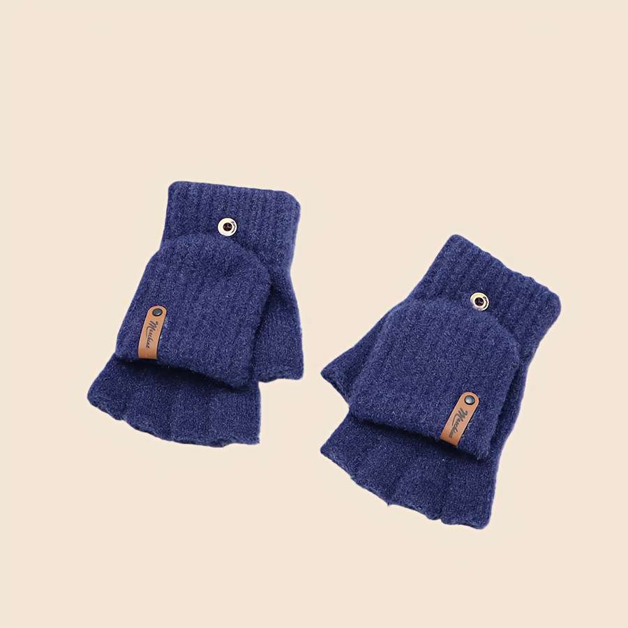 Gloves Color Navy Blue