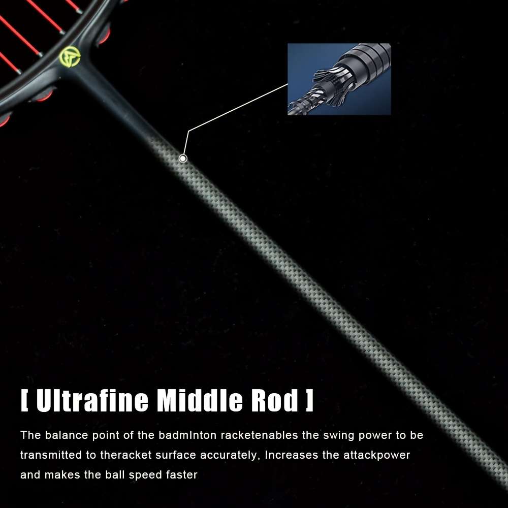 Badminton Racket Items  White