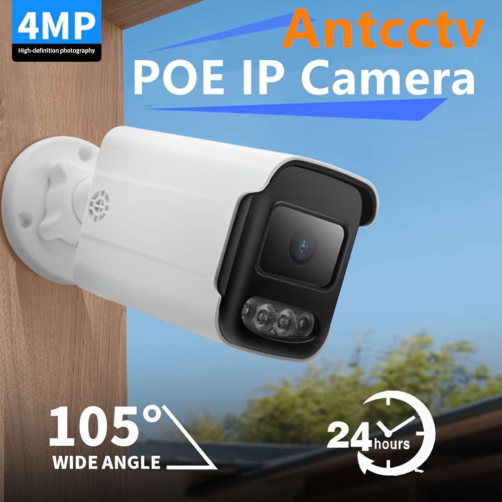 Camera Quantity 1Pcs 4Mp Poe Ip Camera