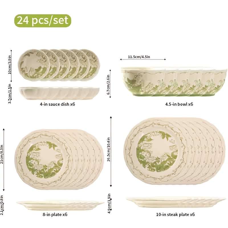 Bowl Color 2Person 8Pc Set
