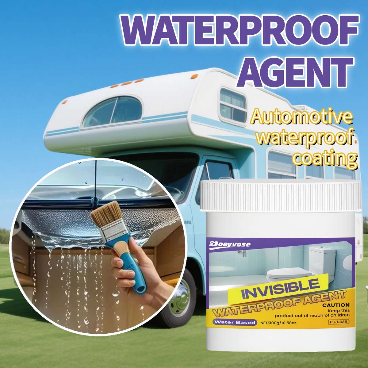 Waterproof Repair And Sealing Supplies Capacity 300G Add Tool