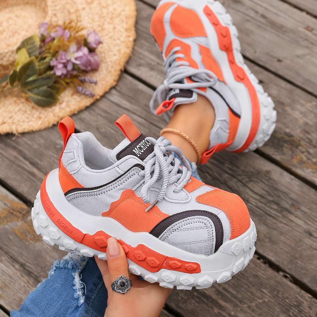 Women S Sneakers Color Grey Sizeuk 5