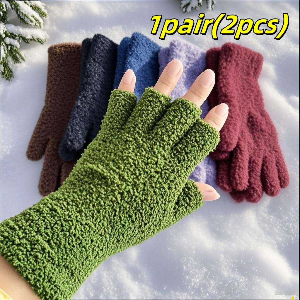 Gloves Color Green