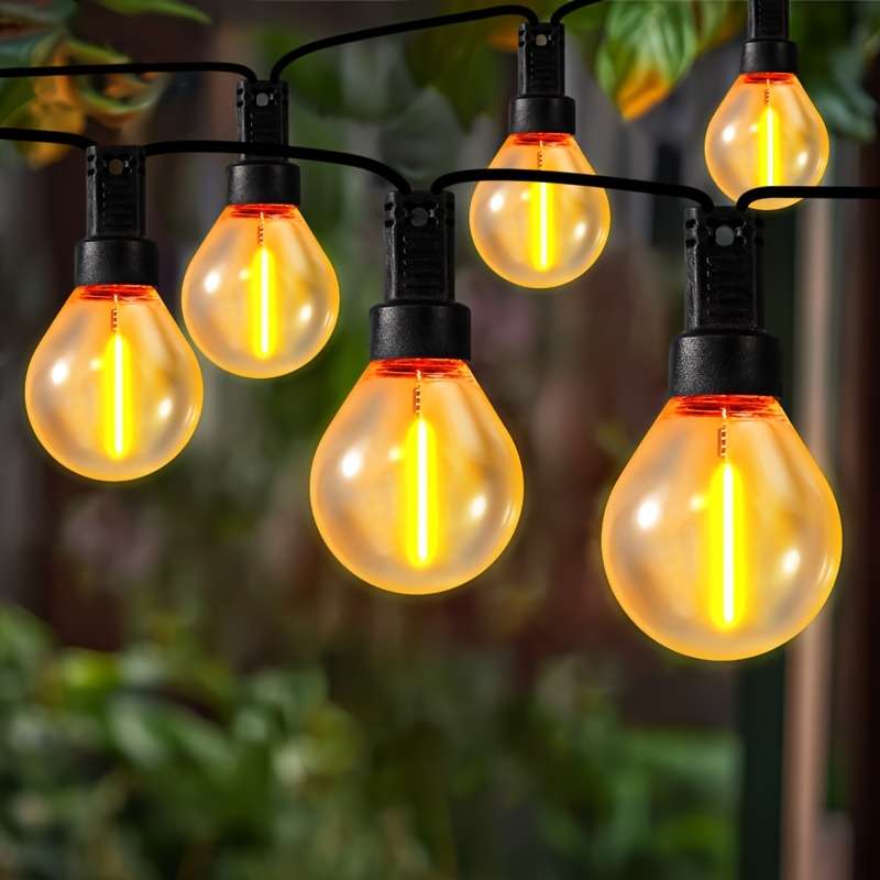 String Lights Size 23Ft 7M 10 Led Bulbs