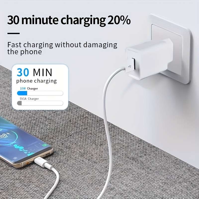 Charger Items 5Pcs White