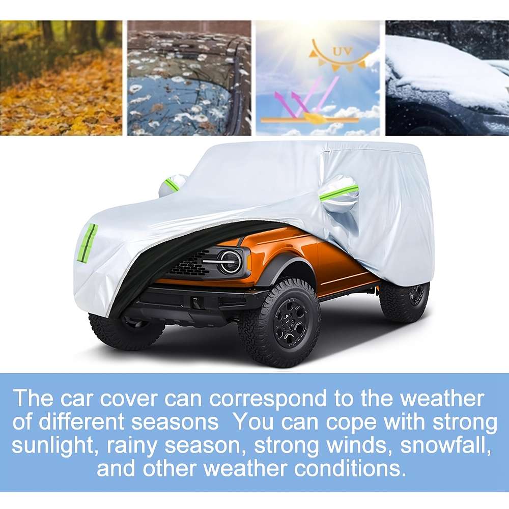Car Cover Model Fit For Ford Bronco 2 Door