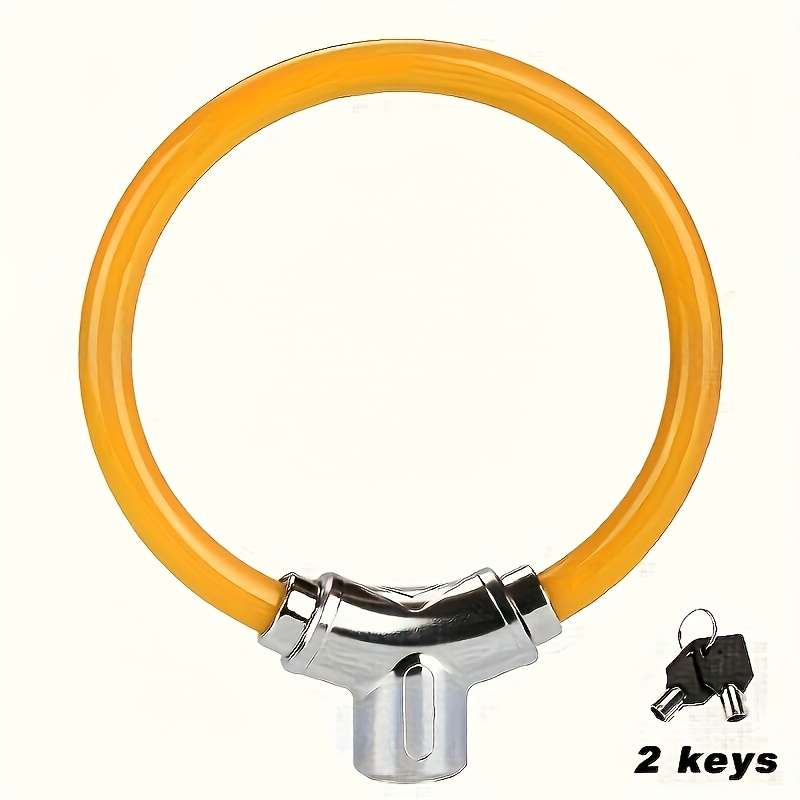 Car Lock Color Black Quantityring Lock  2Pcs Key