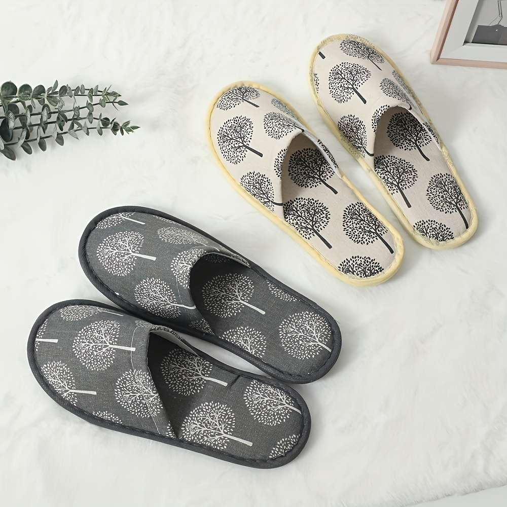Cotton Slippers Color Grey
