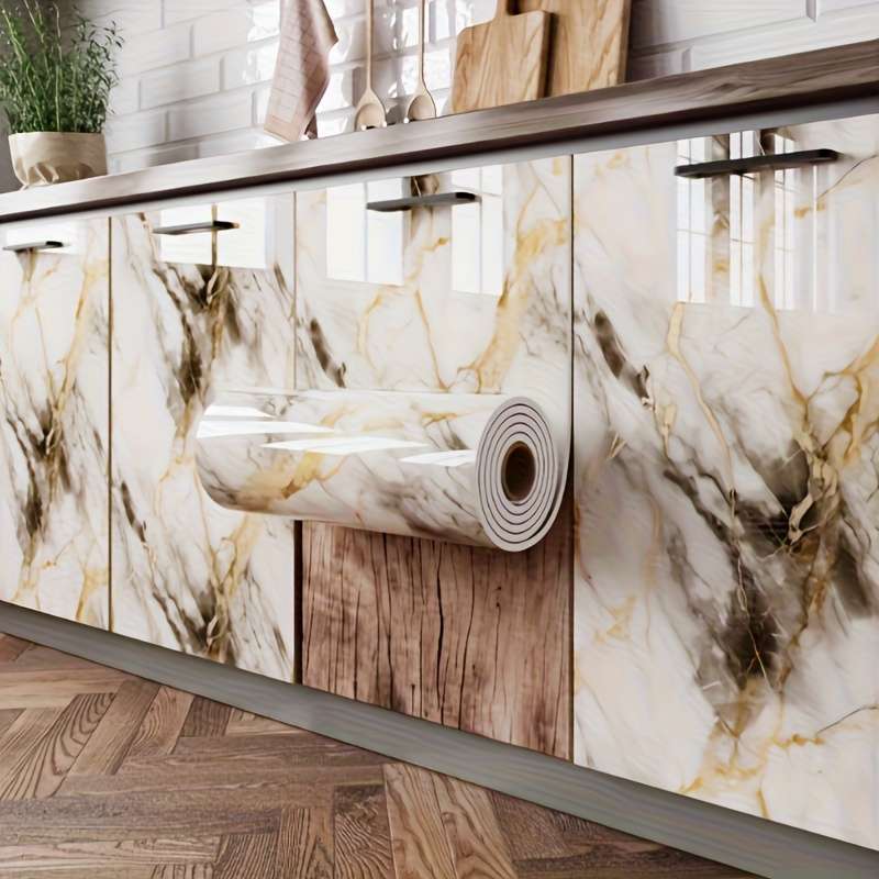 Floor Stickers Color Pandora Golden K Size 59.99Cmx10.0Meter