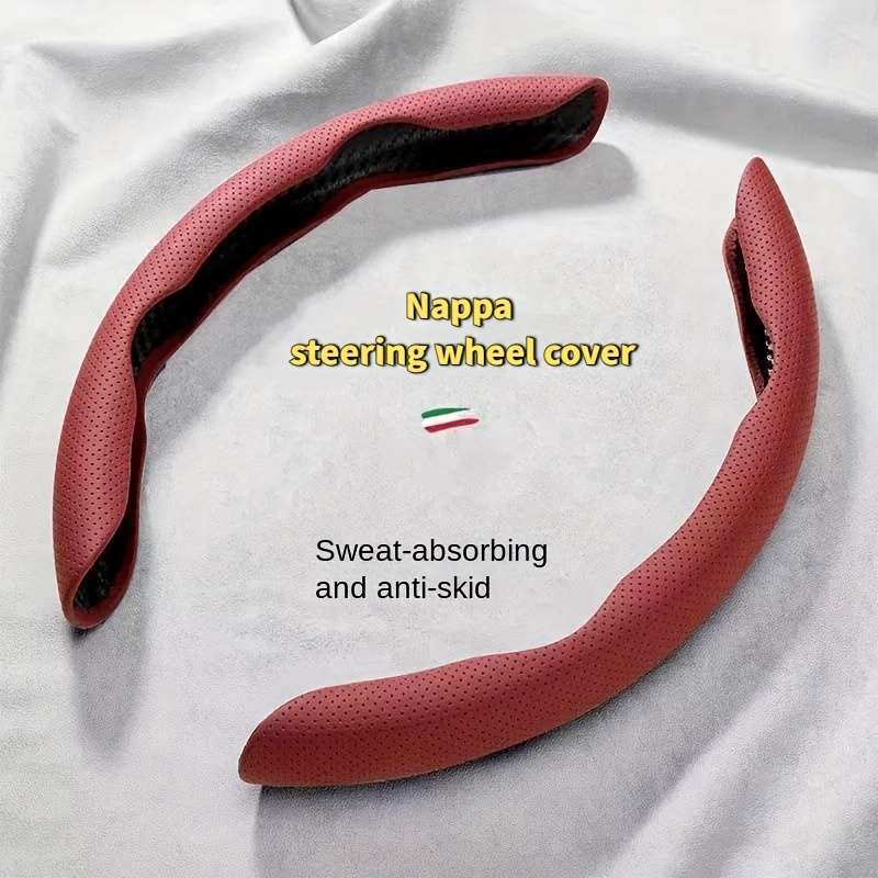 Car Steering Wheel Cover Coffee