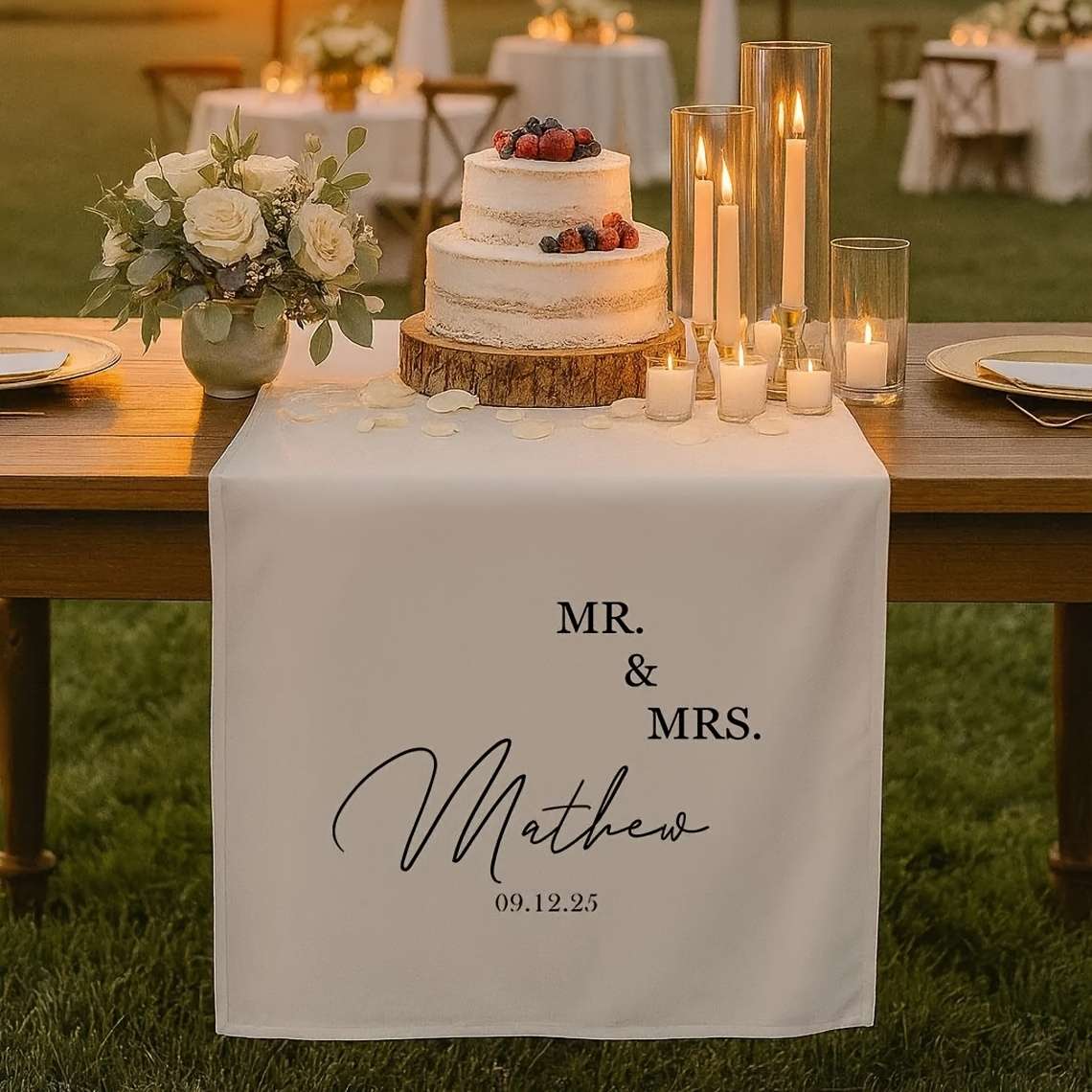 Wedding Supplies Size 30X150Cm 12X59In