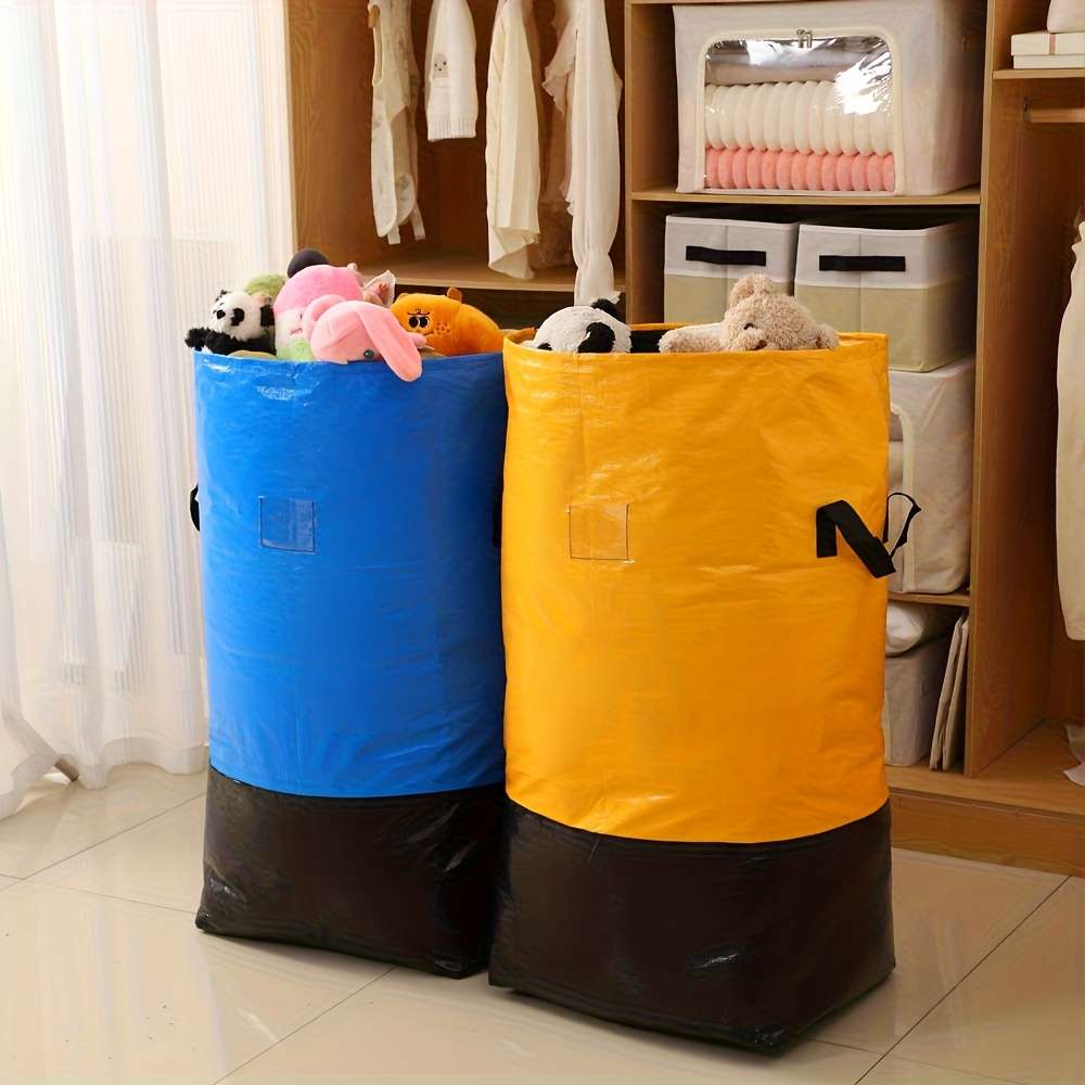 2 Pack Extra Jumbo Packing Foldable Blue Size Small
