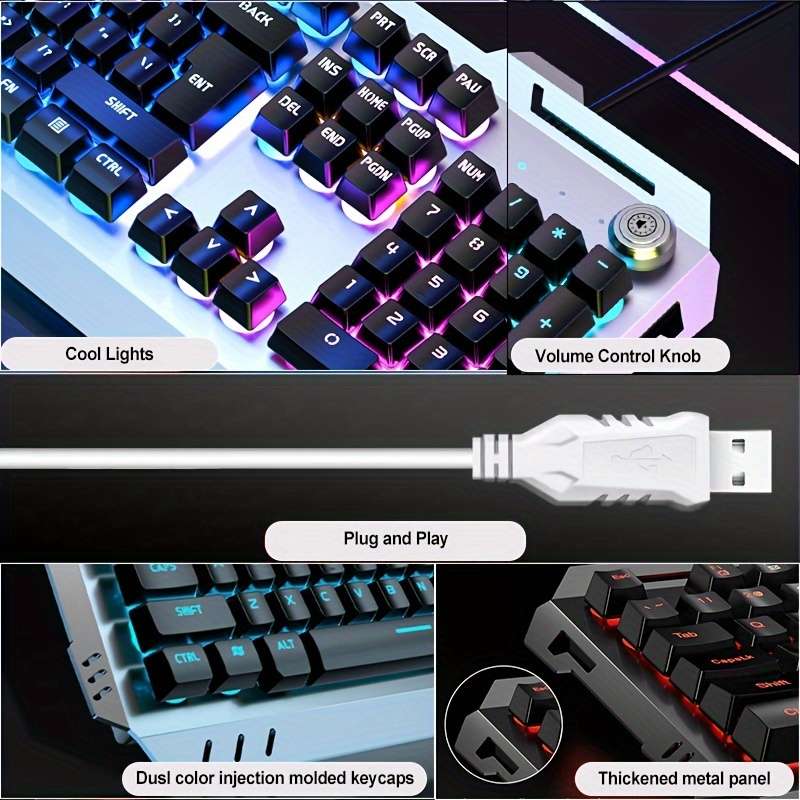Keyboard Color Black Model Color Light