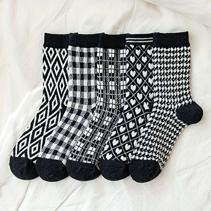 Women S Socks Color 5PackMixed Colors Size Onesize