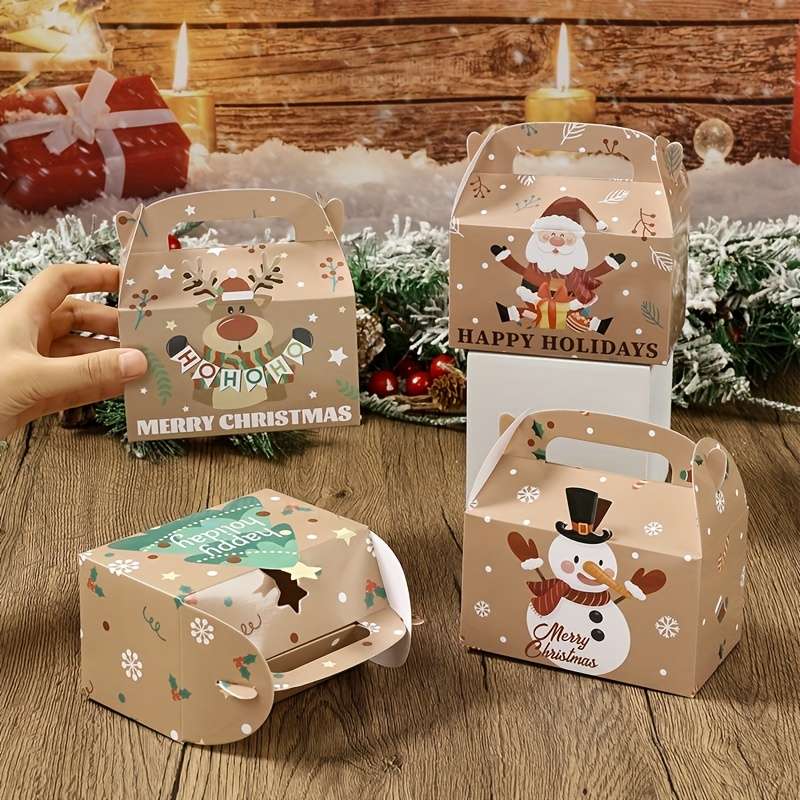 Christmas Gift Boxes Quantity 4Pcs