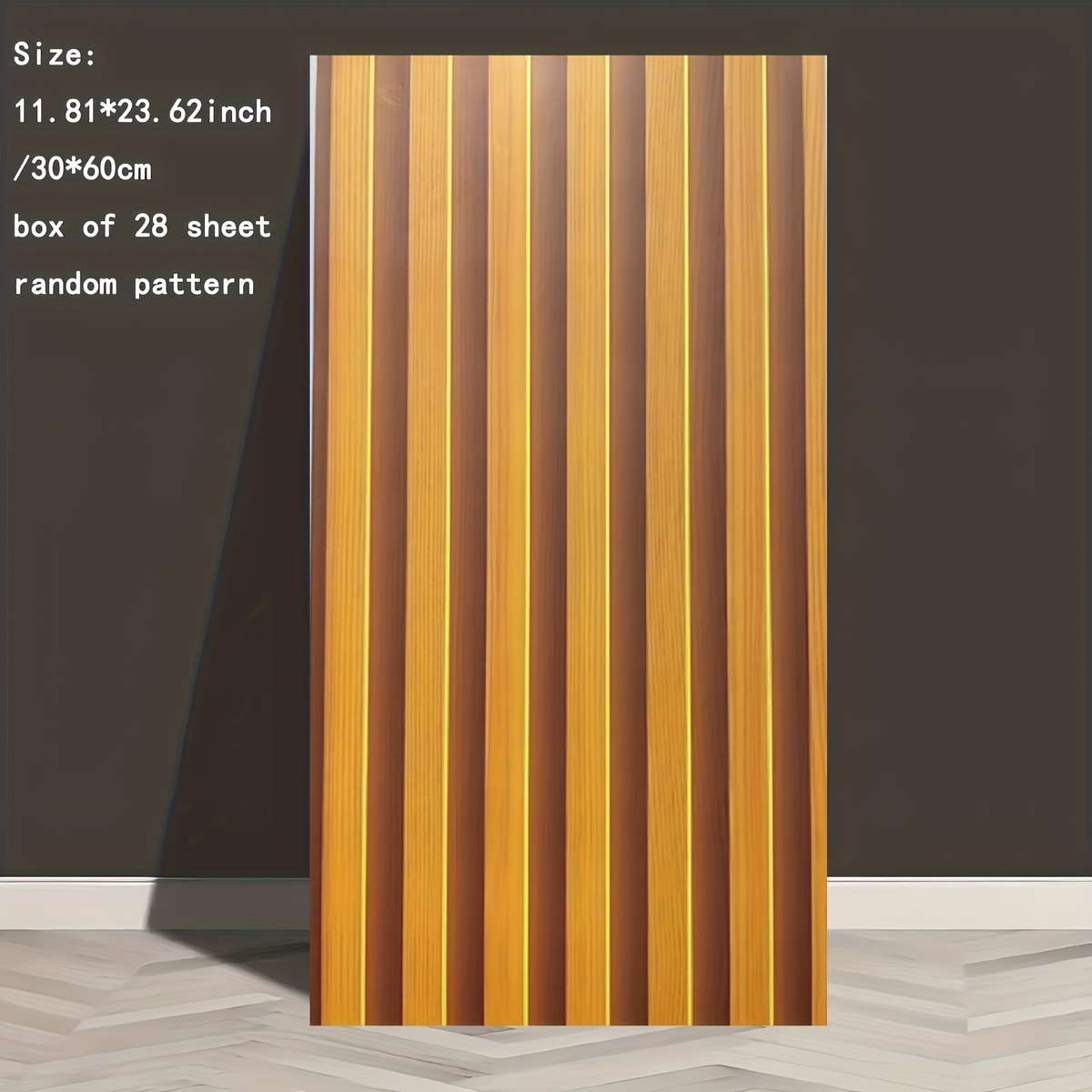 32PCS Nordic Easy Install Wall Panels Home Office Tiles Embossed And Living Room